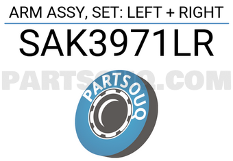 555 SAK3971LR ARM ASSY, SET: LEFT + RIGHT