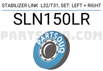 555 SLN150LR STABILIZER LINK L32/T31, SET: LEFT + RIGHT