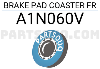 ADVICS A1N060V BRAKE PAD COASTER FR