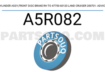 ADVICS A5R082 CYLINDER ASSY,FRONT DISC BRAKE RH TO 47750-60120 LAND CRUISER 200701- ADVICS