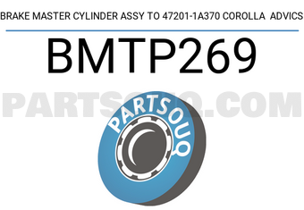 ADVICS BMTP269 BRAKE MASTER CYLINDER ASSY TO 47201-1A370 COROLLA ADVICS