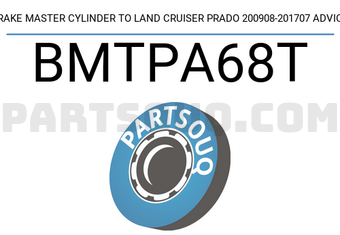 ADVICS BMTPA68T BRAKE MASTER CYLINDER TO LAND CRUISER PRADO 200908-201707 ADVICS