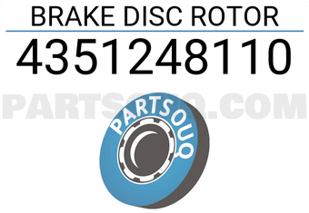 AFI 4351248110 BRAKE DISC ROTOR