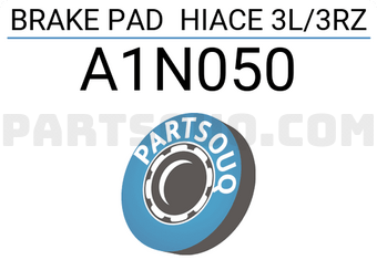 AISIN A1N050 BRAKE PAD HIACE 3L/3RZ