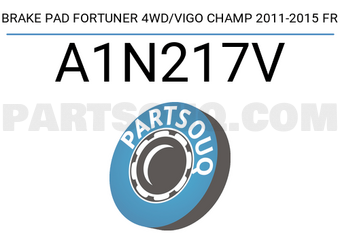 AISIN A1N217V BRAKE PAD FORTUNER 4WD/VIGO CHAMP 2011-2015 FR