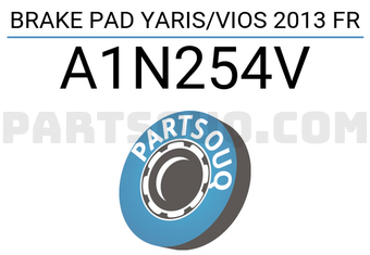 AISIN A1N254V BRAKE PAD YARIS/VIOS 2013 FR
