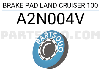 AISIN A2N004V BRAKE PAD LAND CRUISER 100