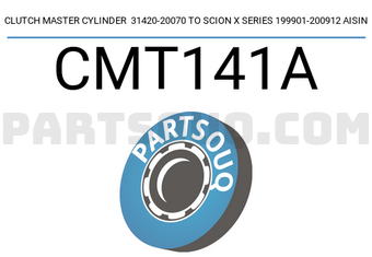 AISIN CMT141A CLUTCH MASTER CYLINDER 31420-20070 TO SCION X SERIES 199901-200912 AISIN