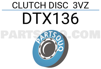 AISIN DTX136 CLUTCH DISC 3VZ