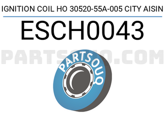 AISIN ESCH0043 IGNITION COIL HO 30520-55A-005 CITY AISIN