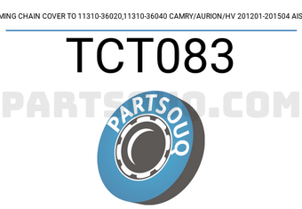 AISIN TCT083 TIMING CHAIN COVER TO 11310-36020,11310-36040 CAMRY/AURION/HV 201201-201504 AISIN