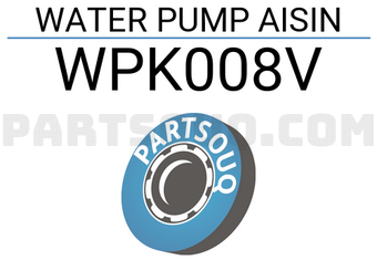 AISIN WPK008V WATER PUMP AISIN