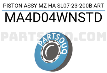 ART MA4D04WNSTD PISTON ASSY MZ HA SL07-23-200B ART
