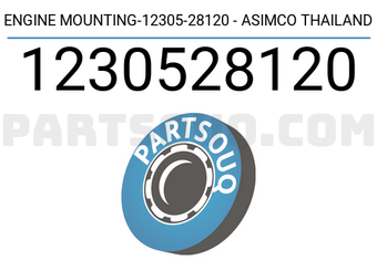 ASIMCO 1230528120 ENGINE MOUNTING-12305-28120 - ASIMCO THAILAND