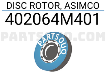 ASIMCO 402064M401 DISC ROTOR, ASIMCO