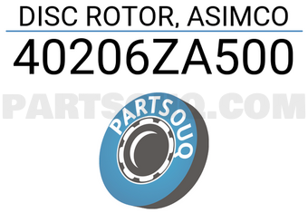 ASIMCO 40206ZA500 DISC ROTOR, ASIMCO