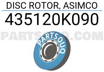 ASIMCO 435120K090 DISC ROTOR, ASIMCO
