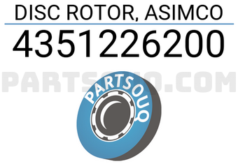 ASIMCO 4351226200 DISC ROTOR, ASIMCO