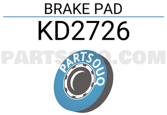 ASIMCO KD2726 BRAKE PAD