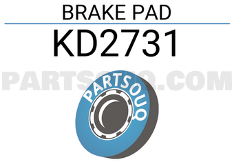 ASIMCO KD2731 BRAKE PAD