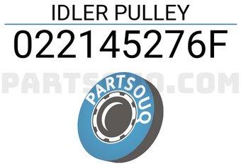 AUDI 022145276F IDLER PULLEY
