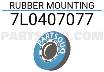 AUDI 7L0407077 RUBBER MOUNTING