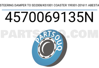 Abesta 4570069135N STEERING DAMPER TO SD2008/KS1001 COASTER 199301-201611 ABESTA