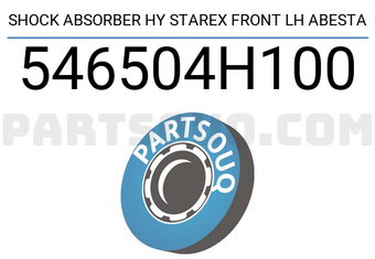 Abesta 546504H100 SHOCK ABSORBER HY STAREX FRONT LH ABESTA