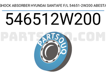 Abesta 546512W200 SHOCK ABSORBER HYUNDAI SANTAFE F/L 54651-2W200 ABESTA