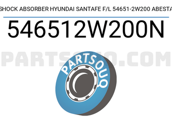Abesta 546512W200N SHOCK ABSORBER HYUNDAI SANTAFE F/L 54651-2W200 ABESTA