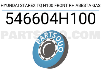 Abesta 546604H100 HYUNDAI STAREX TQ H100 FRONT RH ABESTA GAS