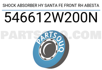 Abesta 546612W200N SHOCK ABSORBER HY SANTA FE FRONT RH ABESTA