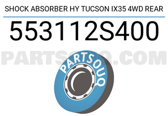 Abesta 553112S400 SHOCK ABSORBER HY TUCSON IX35 4WD REAR