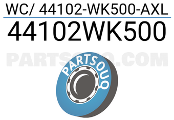 Axcel 44102WK500 WC/ 44102-WK500-AXL