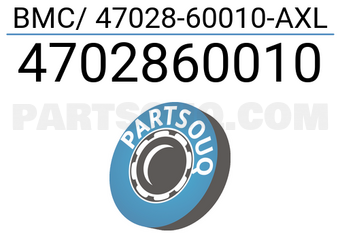 Axcel 4702860010 BMC/ 47028-60010-AXL