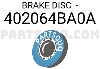 Axios 402064BA0A BRAKE DISC -