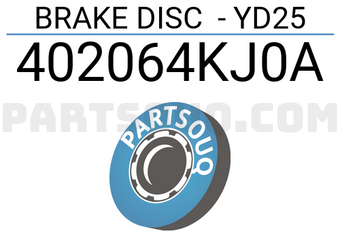 Axios 402064KJ0A BRAKE DISC - YD25