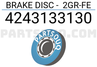 Axios 4243133130 BRAKE DISC - 2GR-FE