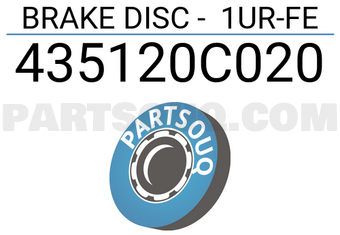 Axios 435120C020 BRAKE DISC - 1UR-FE