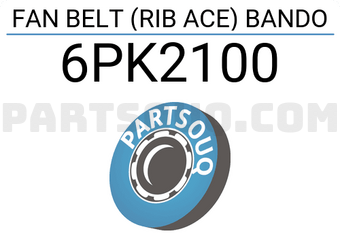 BANDO 6PK2100 FAN BELT (RIB ACE) BANDO