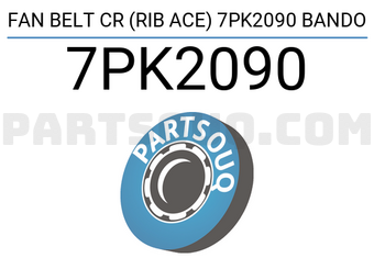 BANDO 7PK2090 FAN BELT CR (RIB ACE) 7PK2090 BANDO