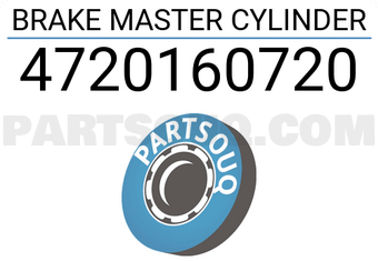 BGF 4720160720 BRAKE MASTER CYLINDER