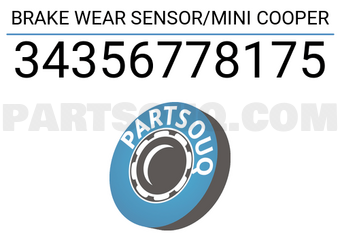 BMW 34356778175 BRAKE WEAR SENSOR/MINI COOPER