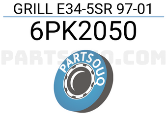 BMW 6PK2050 GRILL E34-5SR 97-01