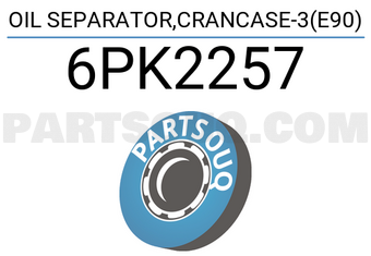BMW 6PK2257 OIL SEPARATOR,CRANCASE-3(E90)