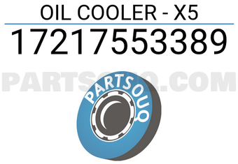Behr 17217553389 OIL COOLER - X5