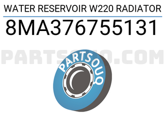 Behr 8MA376755131 WATER RESERVOIR W220 RADIATOR