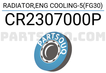 Behr CR2307000P RADIATOR,ENG COOLING-5(FG30)