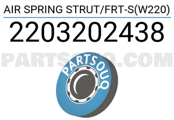 Bilstein 2203202438 AIR SPRING STRUT/FRT-S(W220)
