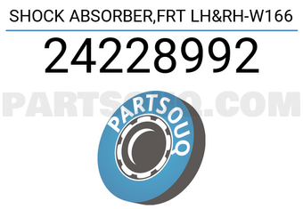 Bilstein 24228992 SHOCK ABSORBER,FRT LH&RH-W166